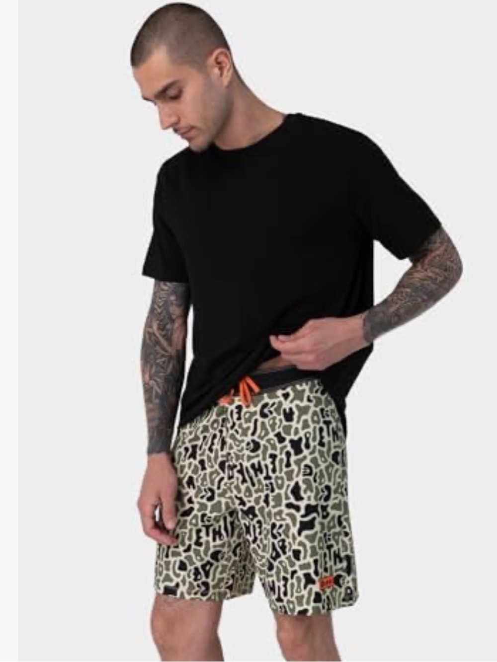 Ethika Men's Boardshorts Swim Shorts for Beach Camo Print Size 36 NWT Surf $99